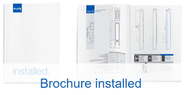 Brochure installed